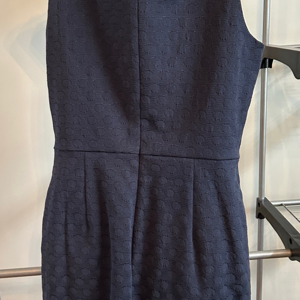 Banana Republic Textured Navy Mini Dress - Picture 8 of 8